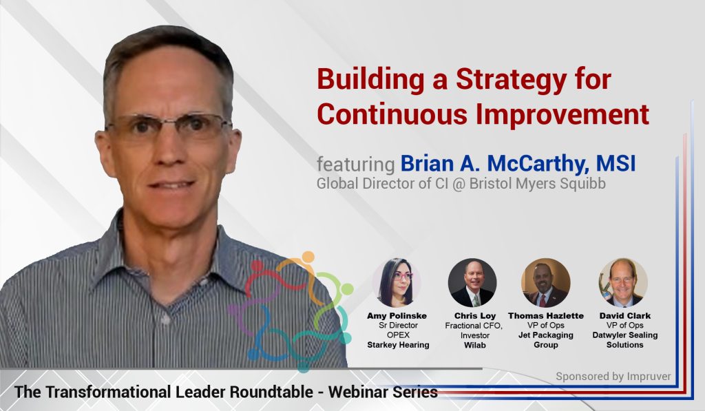 Brian McCarthy - Building Strategy of CI post - Impruver Circle