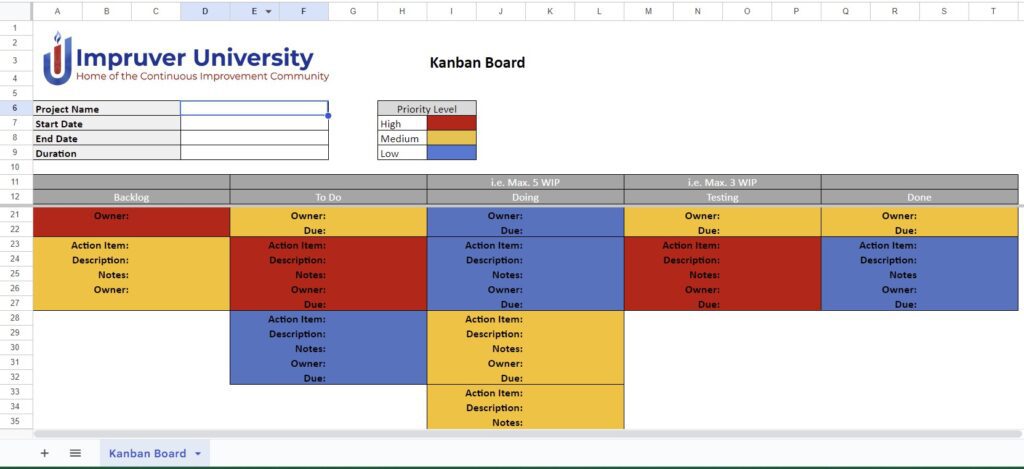 Kanban - Impruver University
